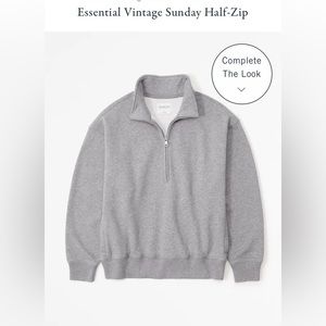 Abercrombie & Fitch Half-zip Pullover